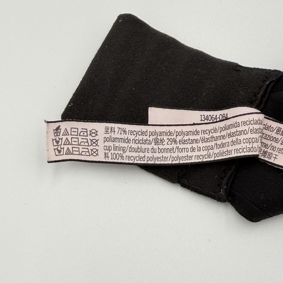 Victoria's Secret Black Push Up Bra 38D Smooth Molded Underwire Everyday - Picture 10 of 10